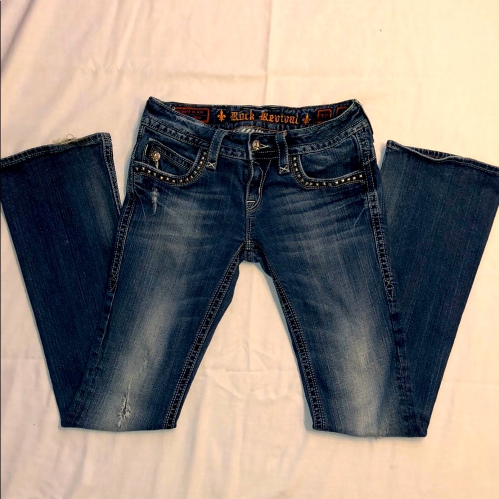 Rock Revival Adele Boot cut jeans- EUC